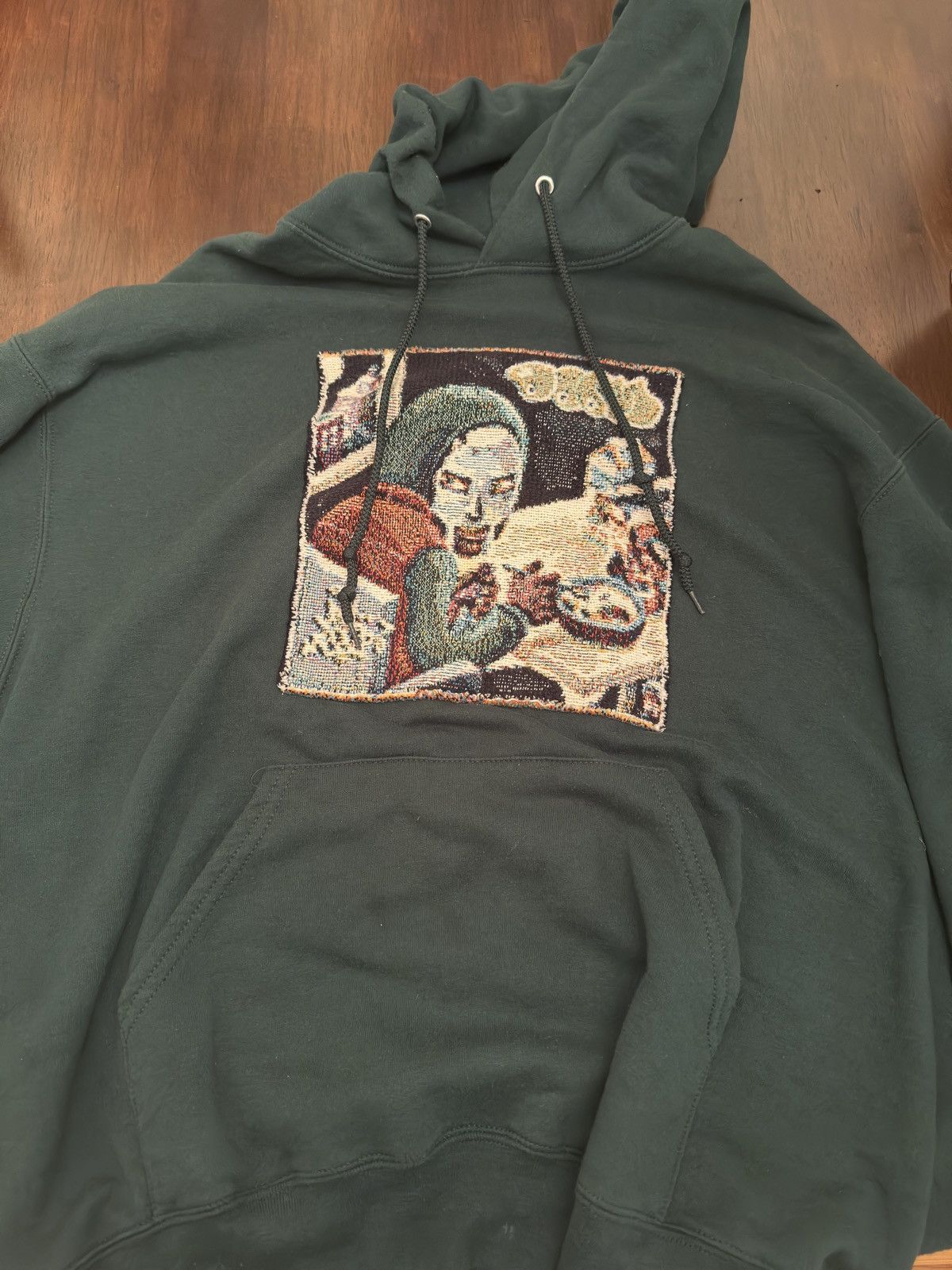 Doom Custom Mf Doom Woven Album Cover Hoodie