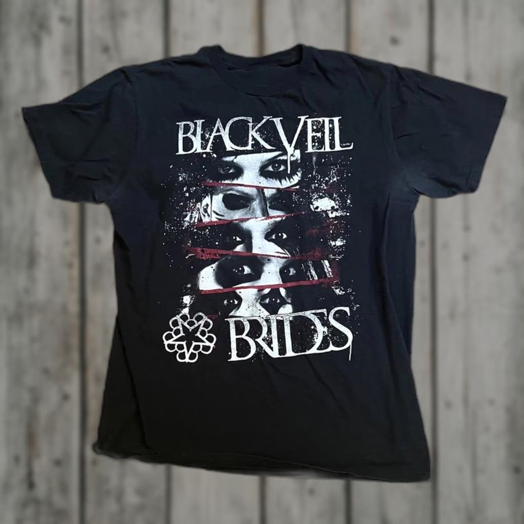 Vintage Black Veil Brides Early 2000s Black L T Shirt Bay Island Shirt Mens L Black Veil Bri