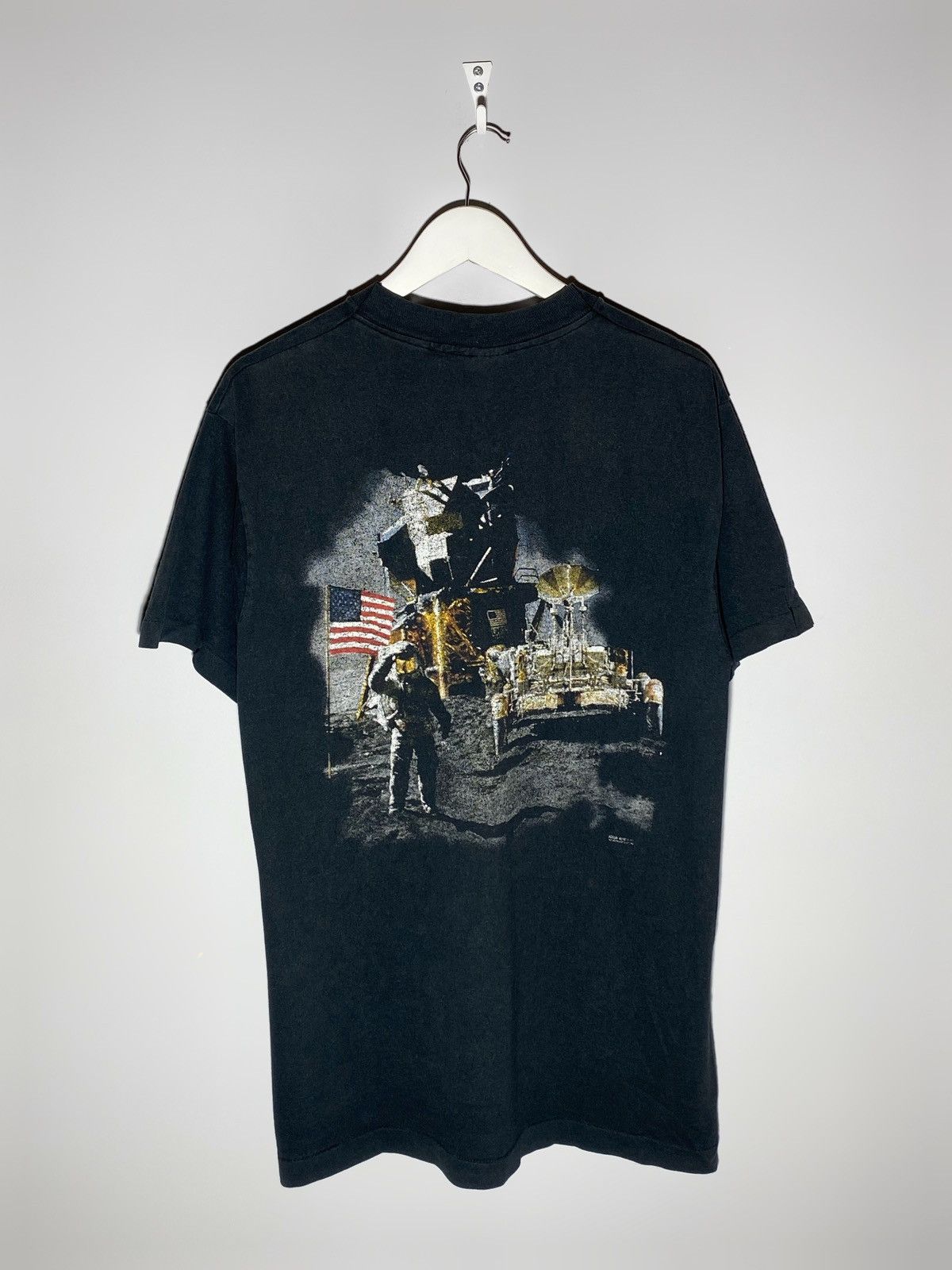 Vintage Usa 90s Museum Of Flight Astronaut Tee Nasa