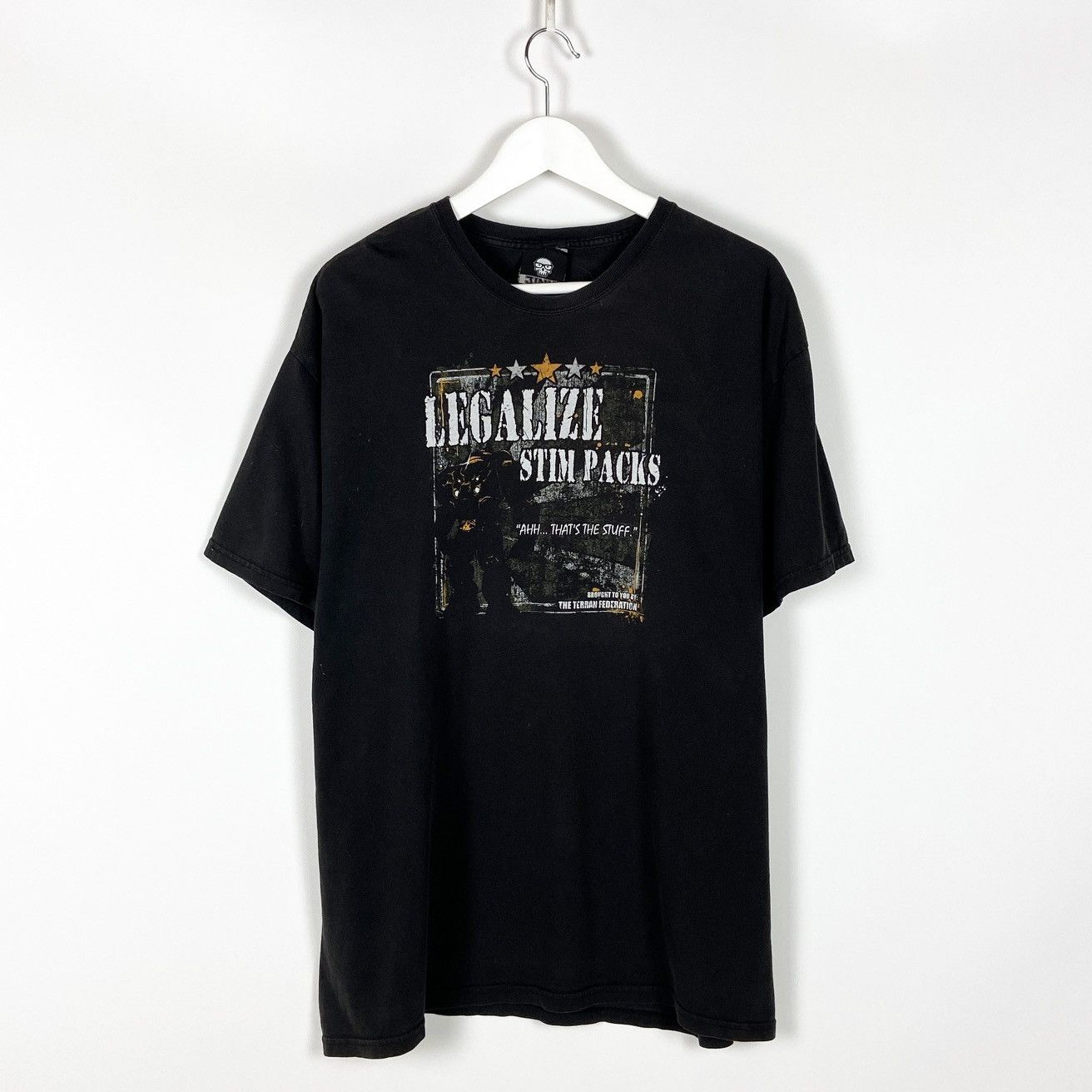 Vintage 00s Starcraft 2 Blizzard Jinx Game Faded Xl Tee