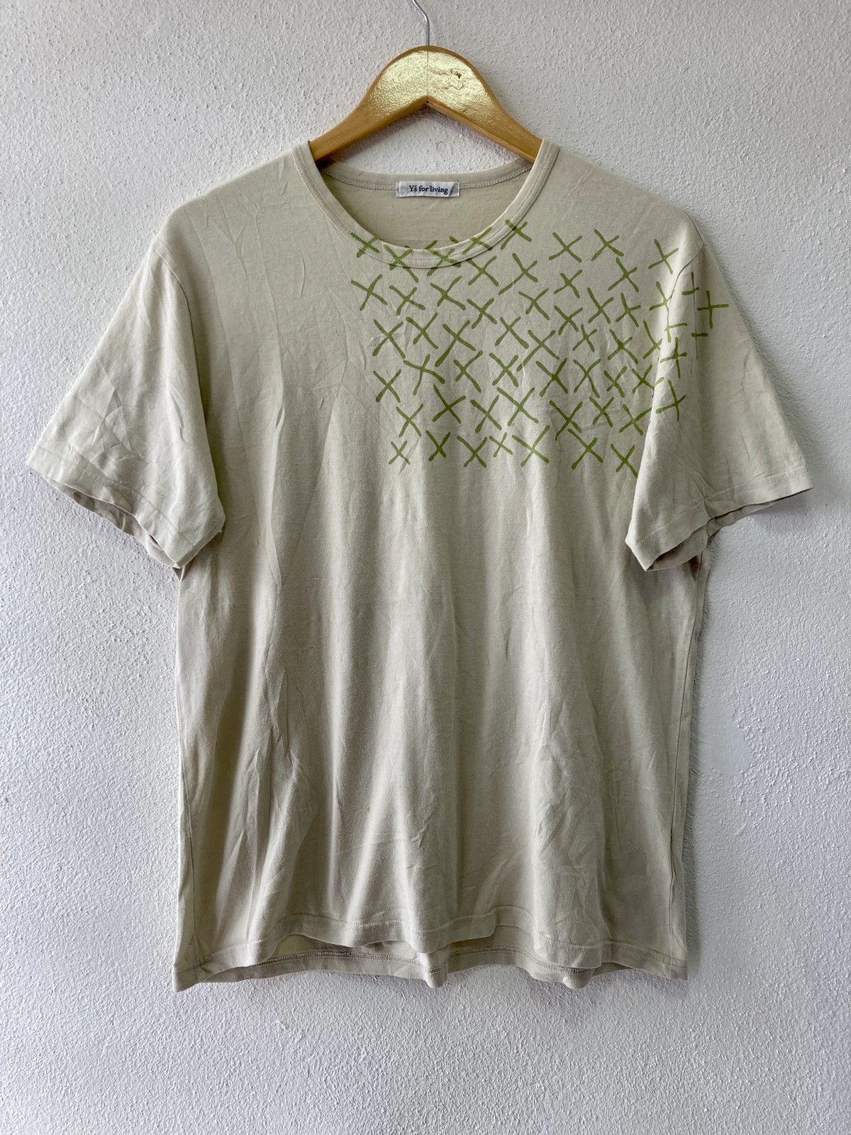 Yohji Yamamoto Y S For Living Yohji Yamamoto Art Tee Japan Made Hoodie, Sweatshirt | FlexRushtees.com