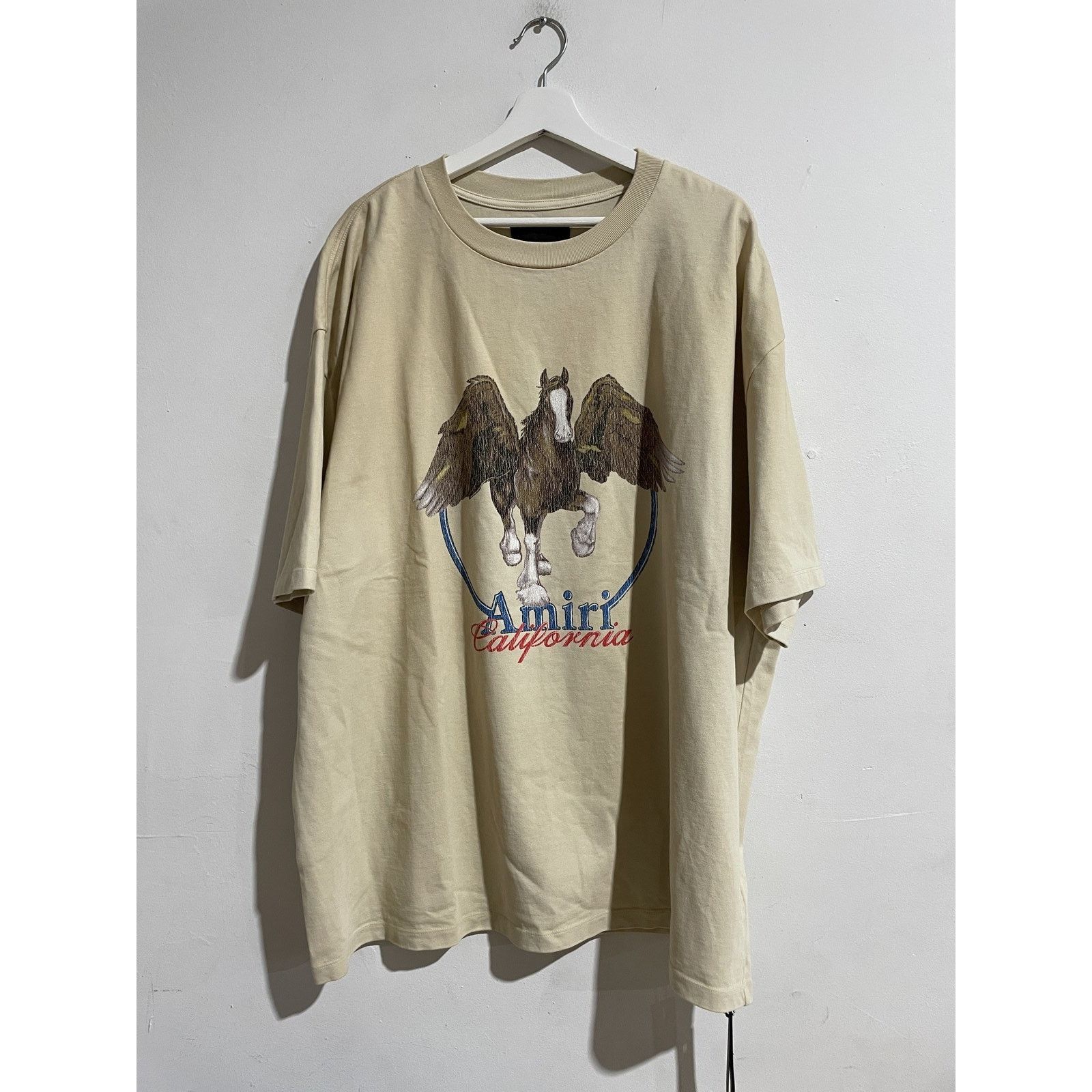 Amiri Vintage Wash Pegasus Tee Size Xxl New Hoodie, Sweatshirt | FlexRushtees.com