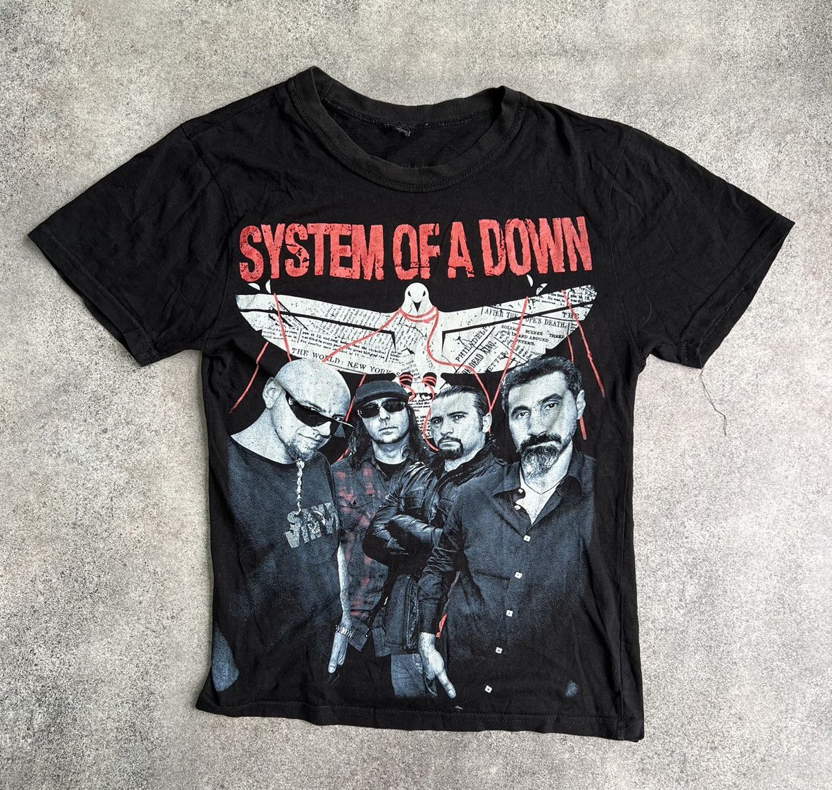 Vintage System Of A Down Vintage Tee Hoodie, Sweatshirt | FlexRushtees.com