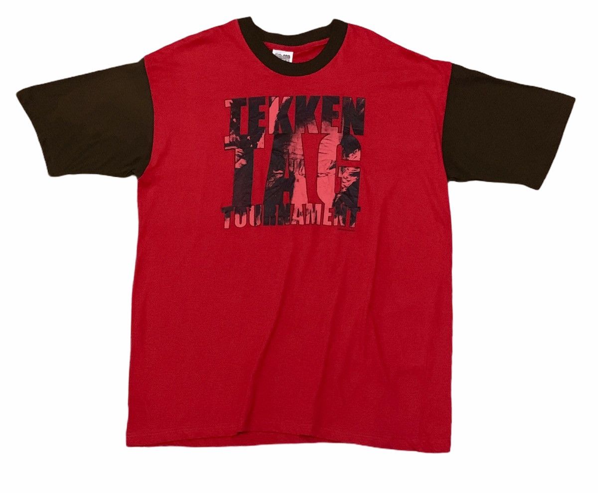 Rare Vintage Games Anime Tekken Tag Tournement T Shirt 1990s