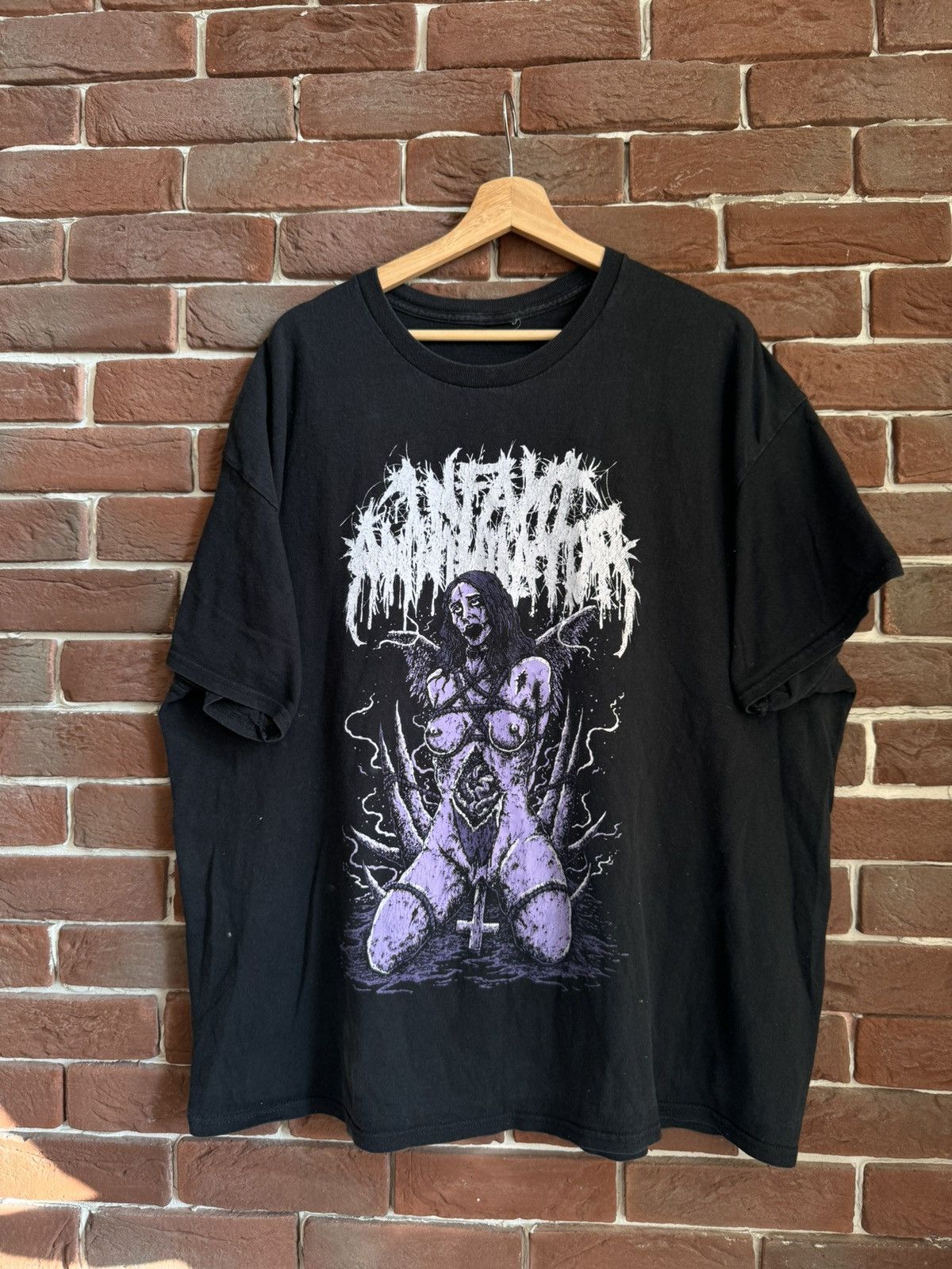 Band Tees Infant Annihilator Deathcore Metal Band Tshirt Hype Drip 2xl