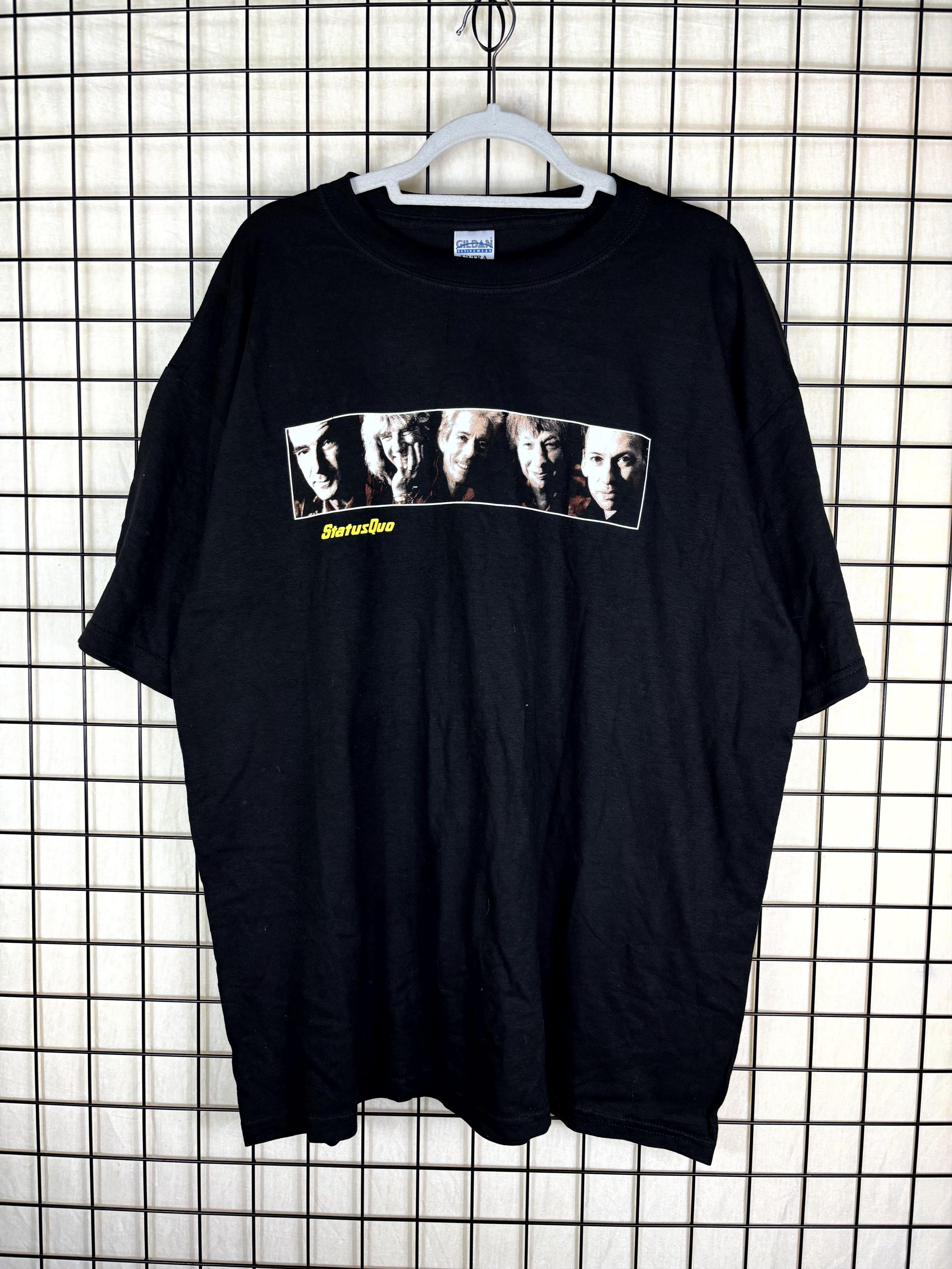 Vintage Status Quo Riffs Uk Tour 2003 2004 Tee Hoodie, Sweatshirt | FlexRushtees.com