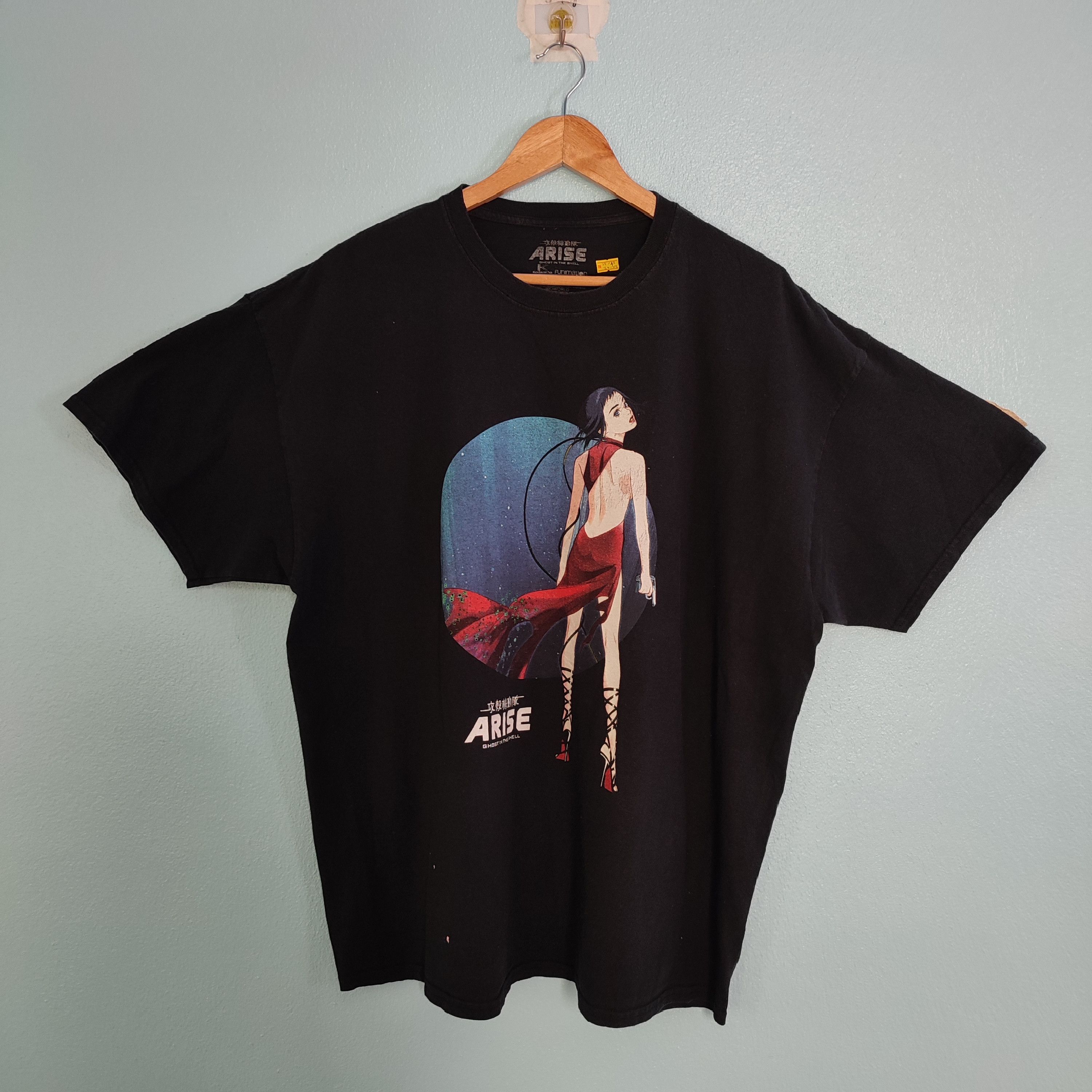 Vintage Ghost In The Shell Arise Japanese Anime Movie Tshirt Hoodie, Sweatshirt | FlexRushtees.com