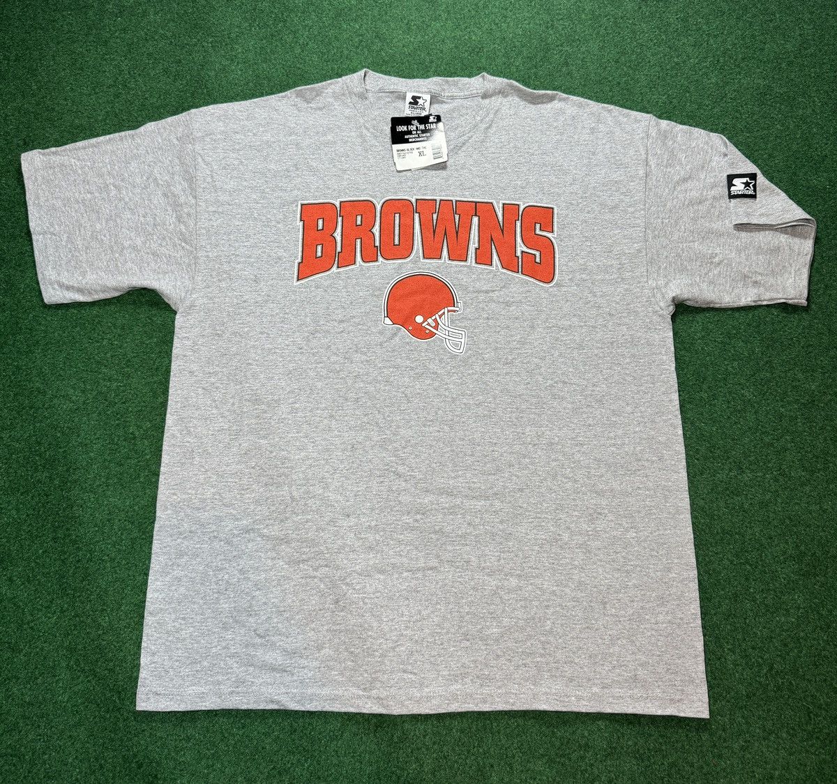 Starter X Vintage Vintage 90s Nwt Cleveland Browns Starter Deadstock T Shirt Hoodie, Sweatshirt | FlexRushtees.com