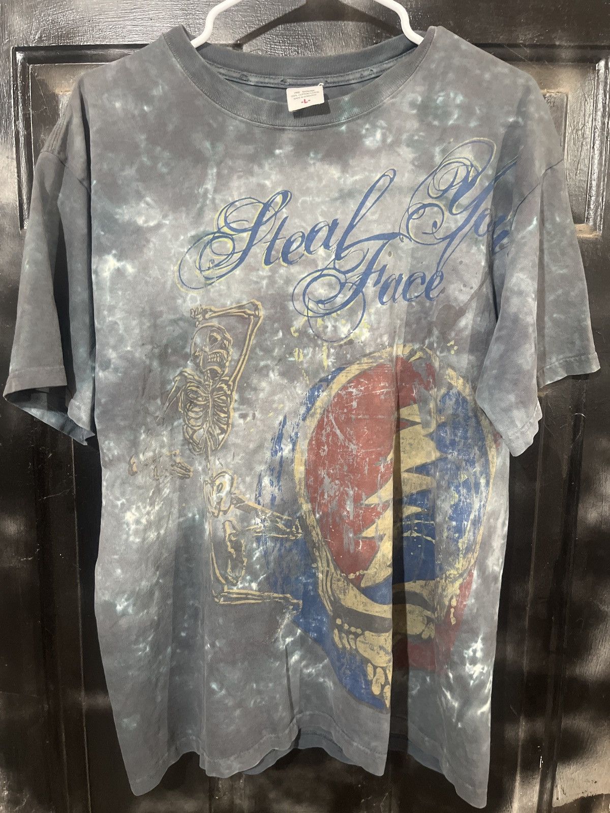 Grateful Dead Greatful Dead Steal Your Face Tie Dye Tee Hoodie, Sweatshirt | AU16VibeMintTees.com