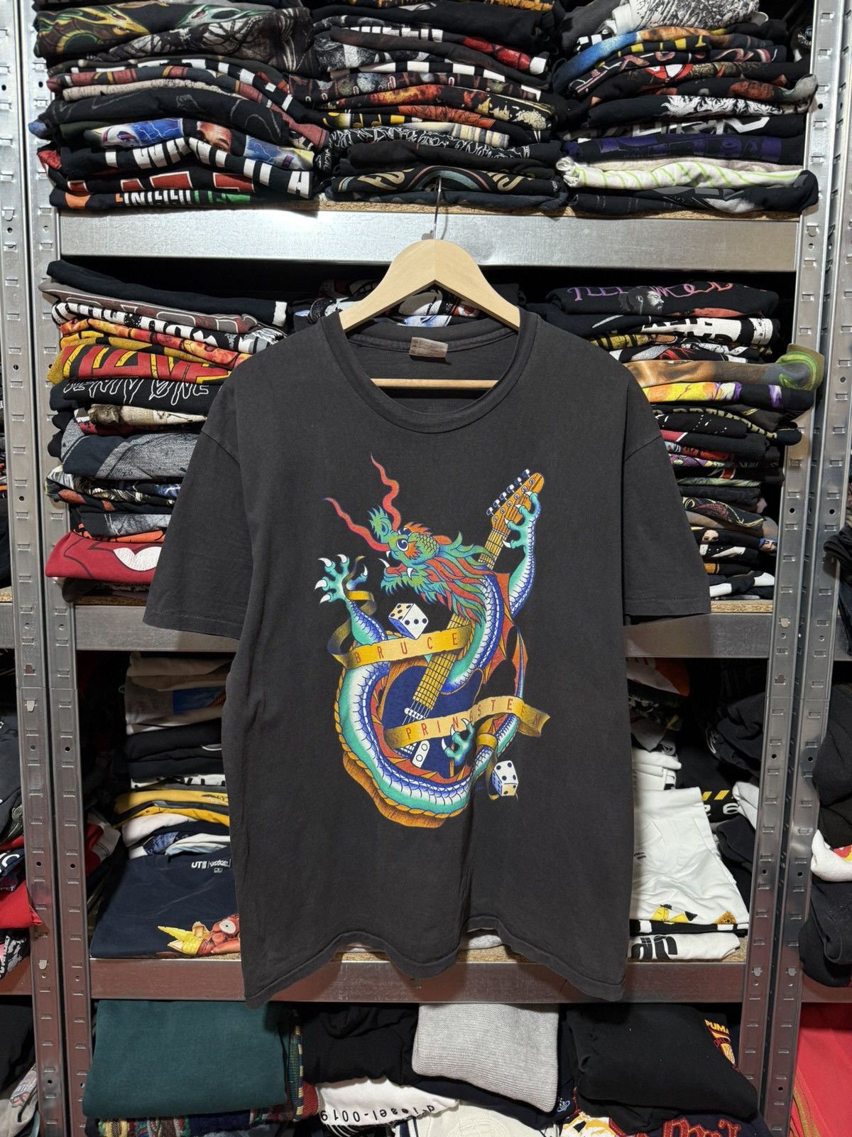 Vintage Bruce Springsteen Tour 1992 Wembley Retro T Shirt Hoodie, Sweatshirt | FlexRushtees.com