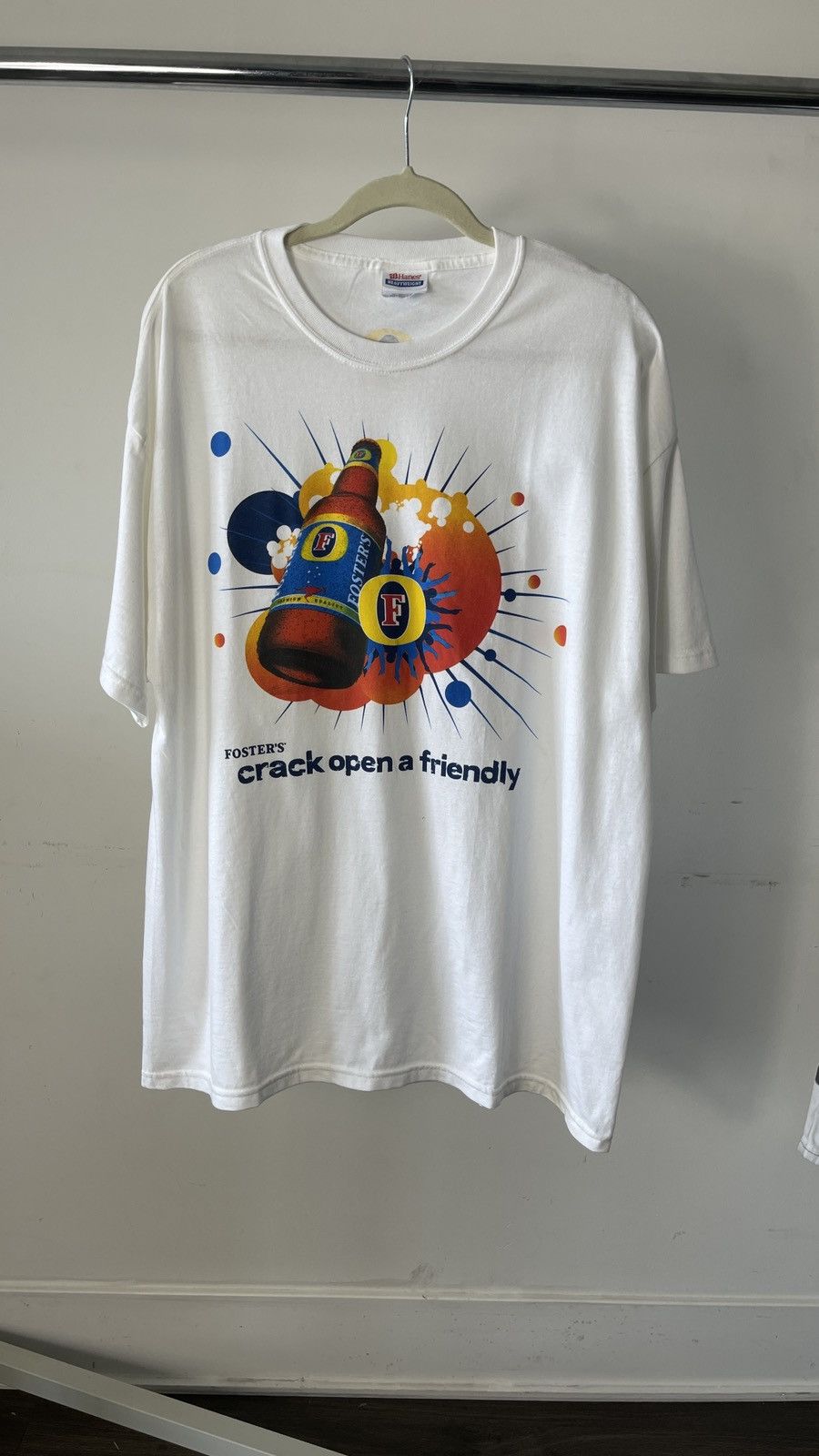Vintage Fosters Beer T Shirt Hoodie, Sweatshirt | FlexRushtees.com
