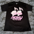 Vintage Andrew Music Club Space Miami T Shirt Mens M Slim Fit Cartoon Black Graphic Tee 2020