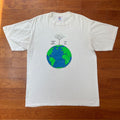Vintage 90s Preserve The Balance Plant A Tree Earth Shirt