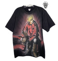 Vintage 90s Air Brushed Vash The Stampede Trigun Shirt