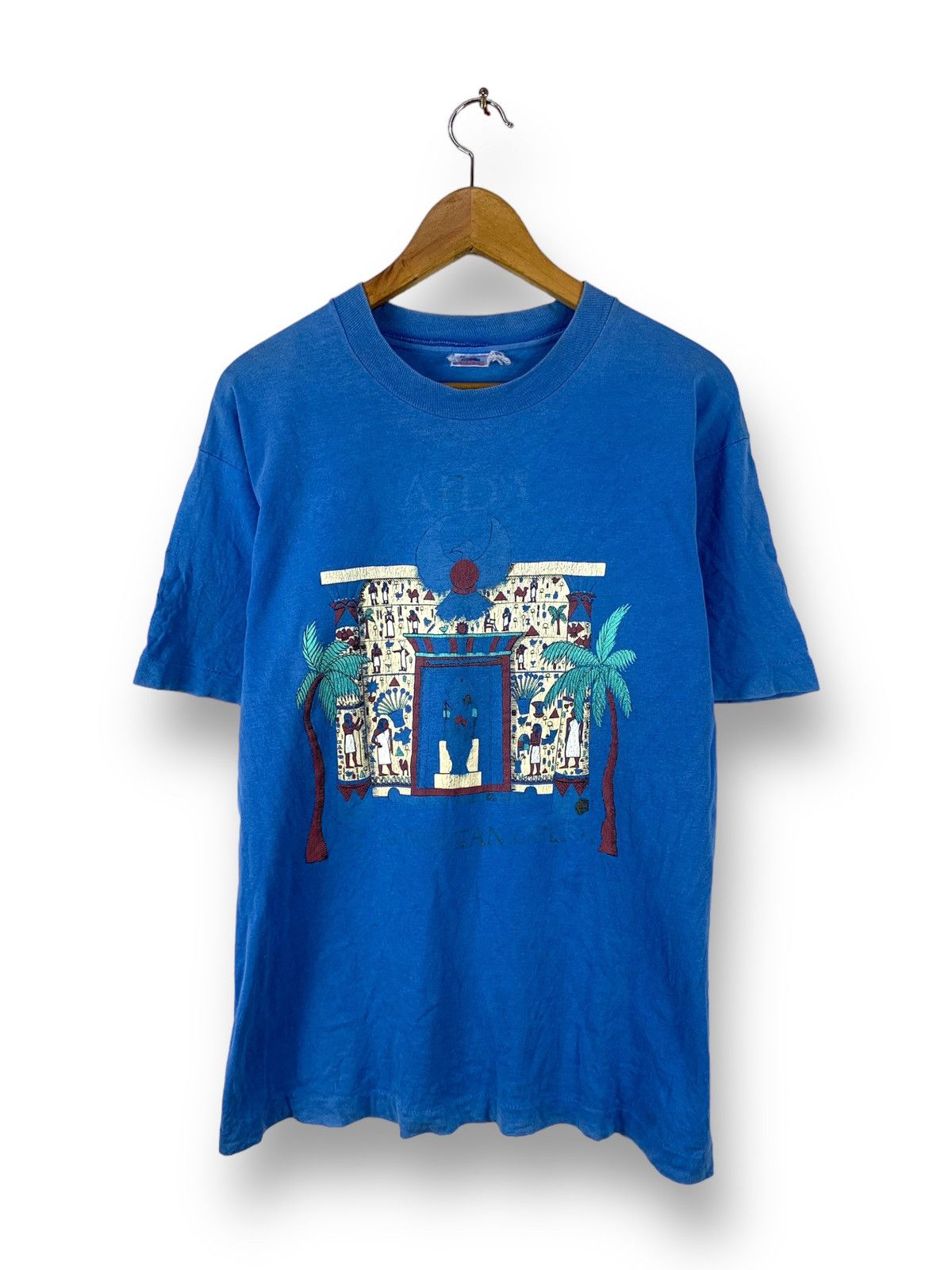 Fruit Of The Loom Steals Vintage 90s Fotl Mumia Aztec Tee Pharaoh