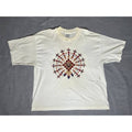 Vintage 90s Gildan Ultra Blend Aztec T Shirt Xl