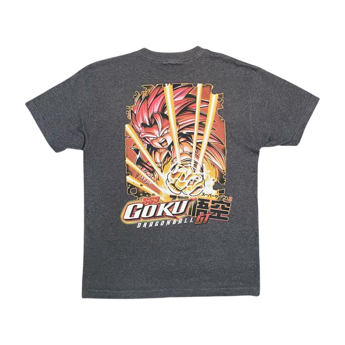 Anime Vintage Dragonball Gt Goku Ss3 Anime T Shirt Hoodie, Sweatshirt | FlexRushtees.com
