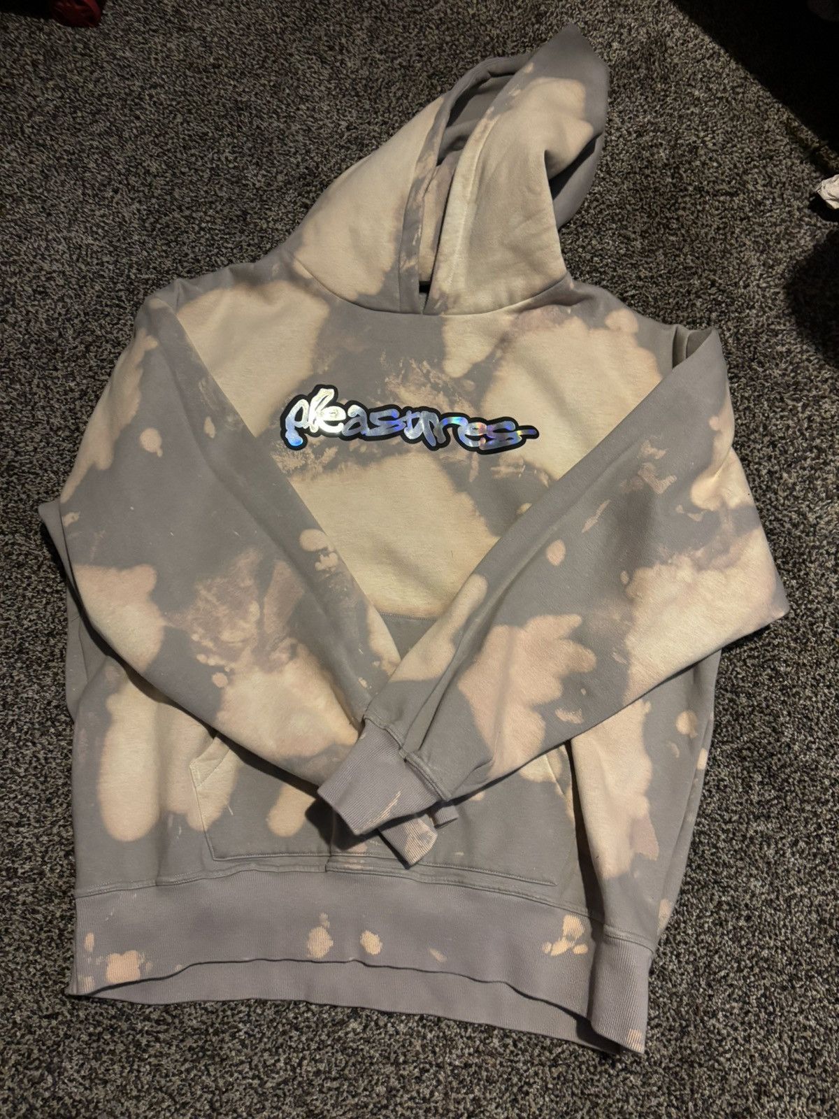 Pleasures Decay Bleach Dye Hoodie
