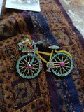 Jewelry Shining Bicycle Brooches Pin Flowers Bike Jewelry Gifts