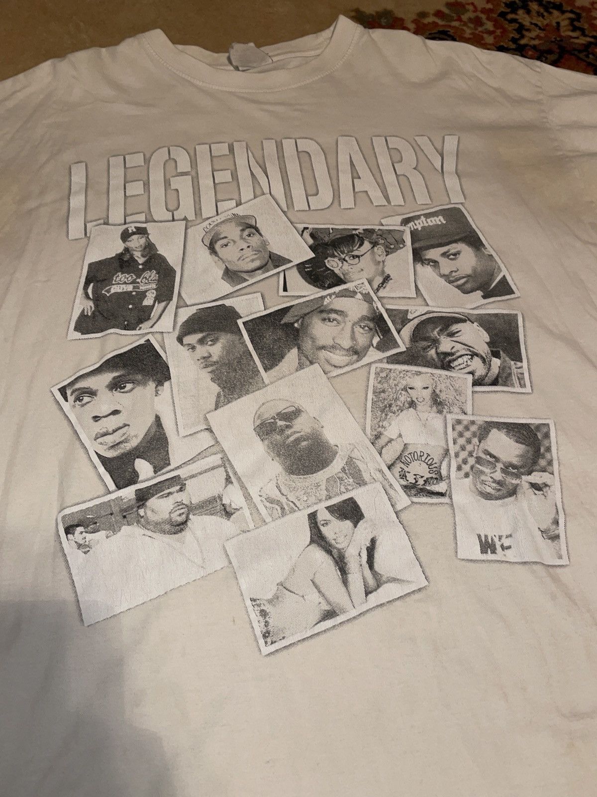 Vintage 3xl 90 S Legendary Hip Hop Artists T Shirt 3xl