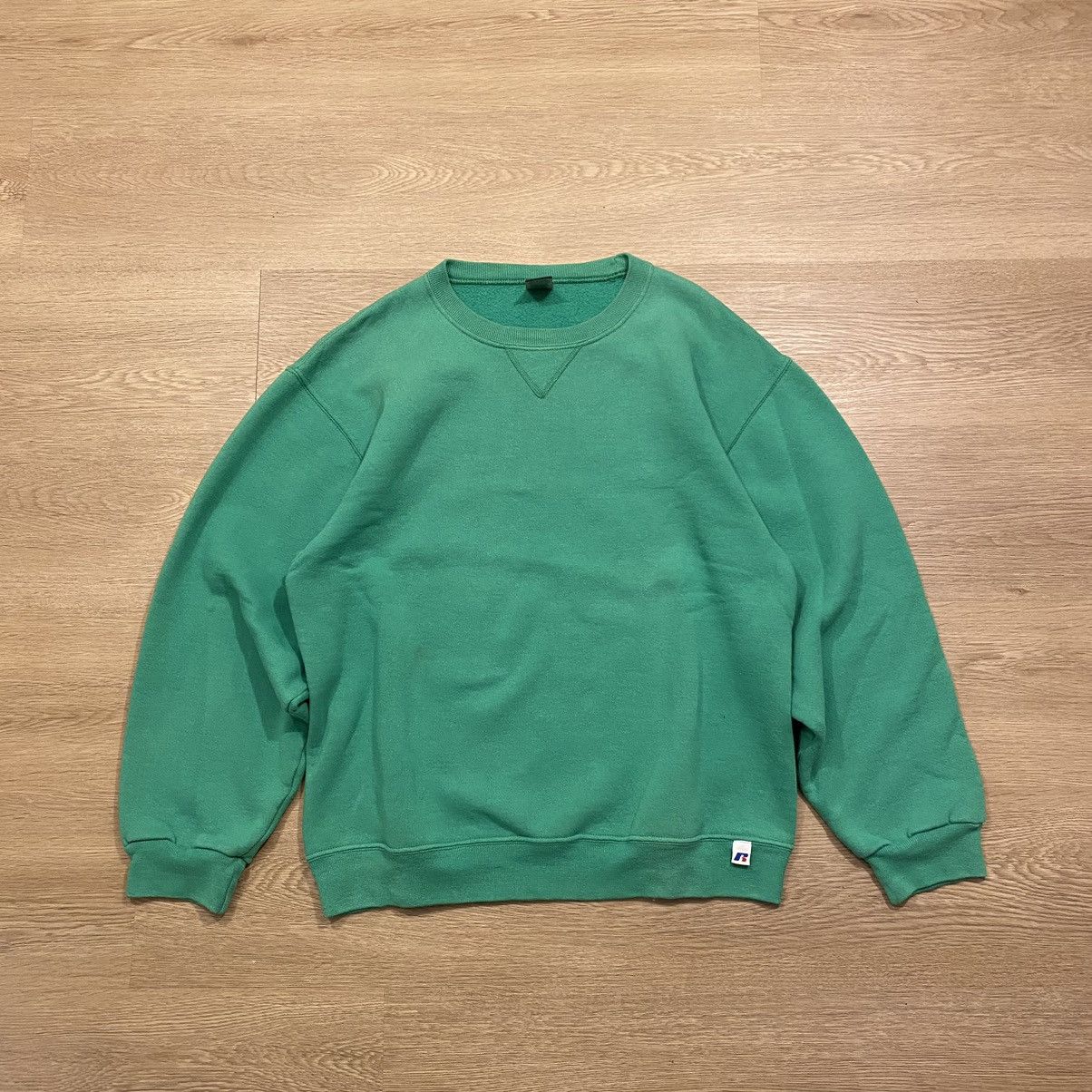 Vintage Russell Athletic Crewneck Kelly Green