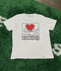 Uniqlo Heart Art Logo Love Tee Xl White Hoodie, Sweatshirt | FlexRushtees.com