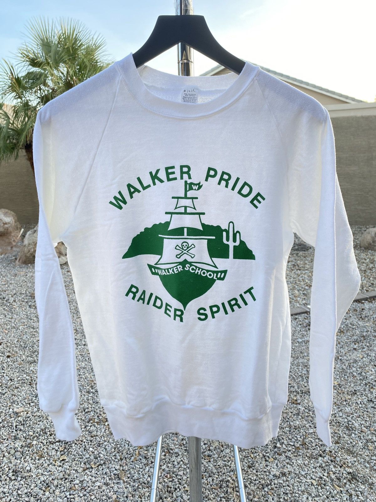Vintage 1980s Walker School Raiders Crewneck
