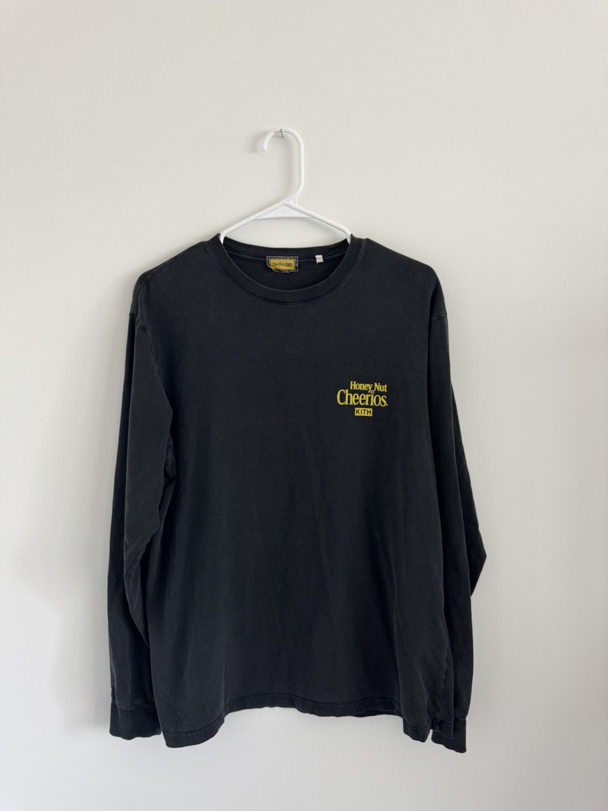 Preowned Kith Cheerios Longsleeve Tee Hoodie, Sweatshirt | FlexRushtees.com