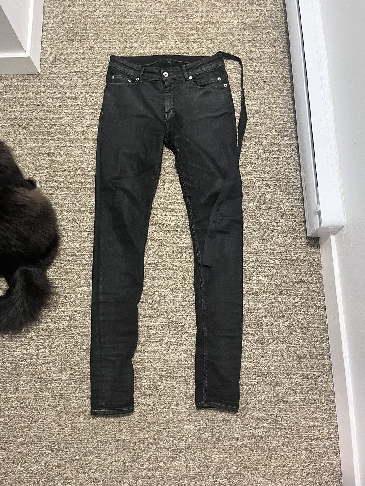 Owens Rick Owens Waxed Detroit Cuts