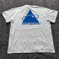 Off White Offwhite Deconstructed Graphic Tee Hoodie, Sweatshirt | FlexRushtees.com
