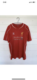 Official Liverpool Warrior Standard Shirt Jersey Vintage L