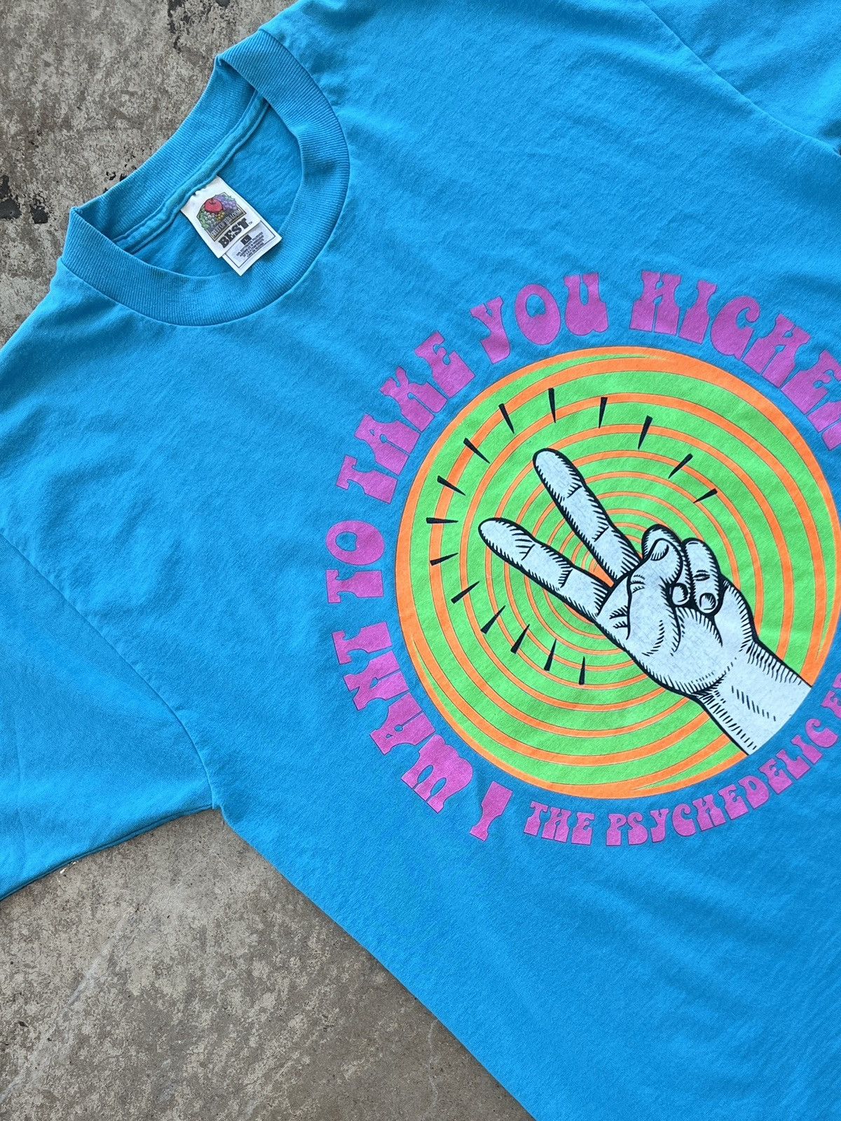 Vintage 1997 Rock N Roll Museum Take You Higher Tee Large Hoodie, Sweatshirt | FlexRushtees.com
