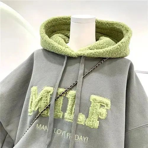 Other Fashion Patchwork Sweatshirt Women Autumn Winter Casual