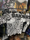 Nba Vintage 90 S Raiders Aop Rare Tee Shirt Xlarge