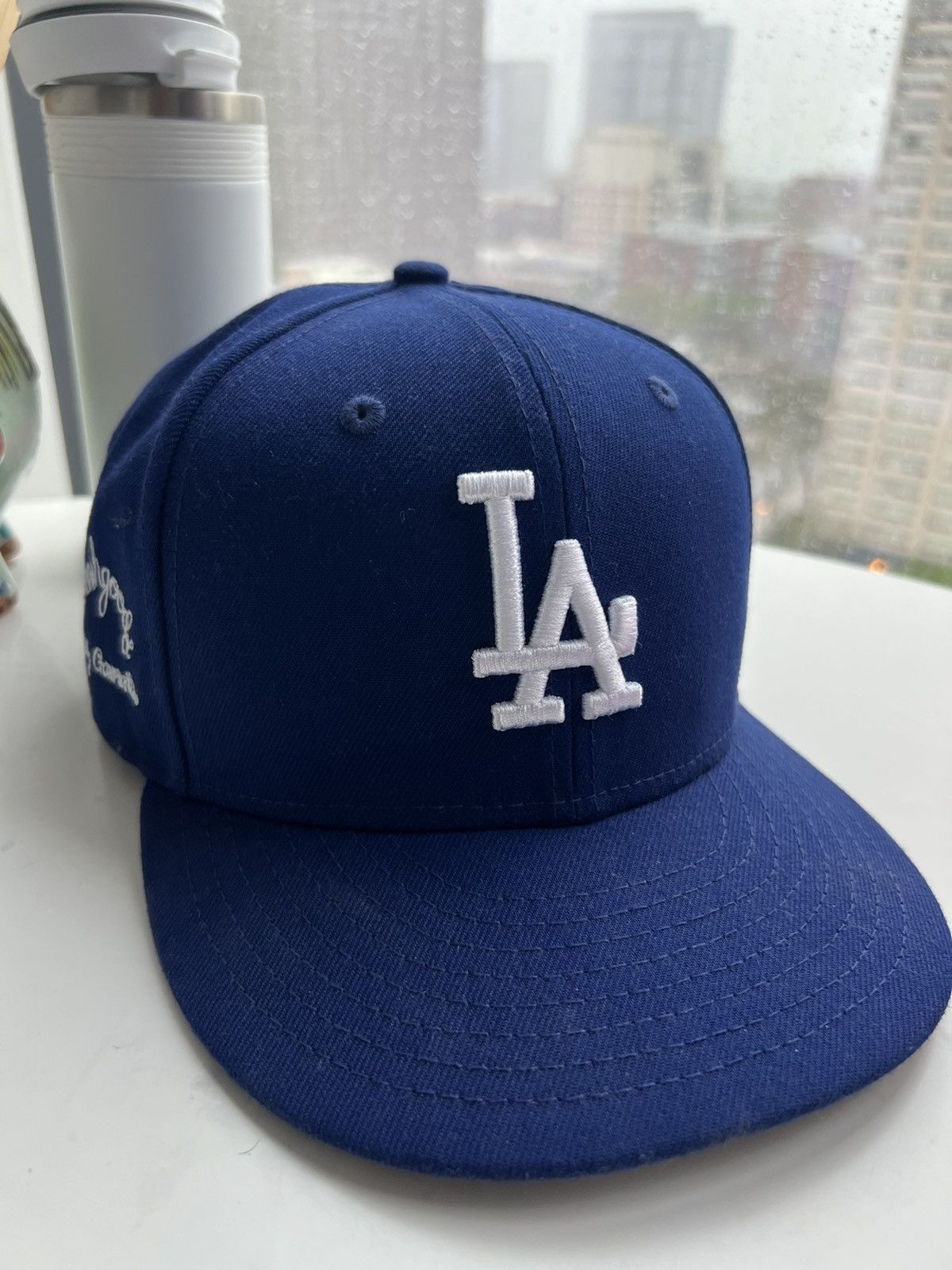 Freshgoods Joe Fresh Goods Blue Dodgers Fitted Cap 7 3 8