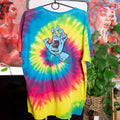 Vintage Trippy Santa Cruz T Shirts Speed Wheels