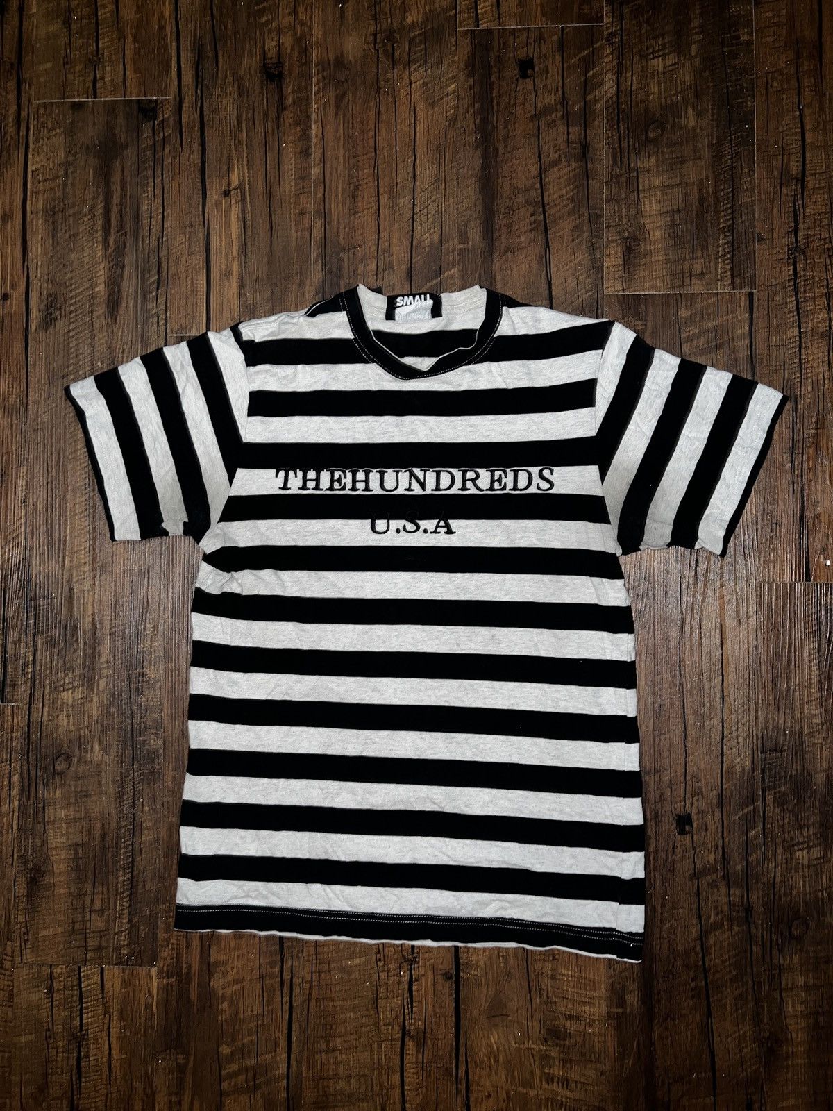 Hundreds The Hundreds Stripped Tshirt Hoodie, Sweatshirt | FlexRushtees.com