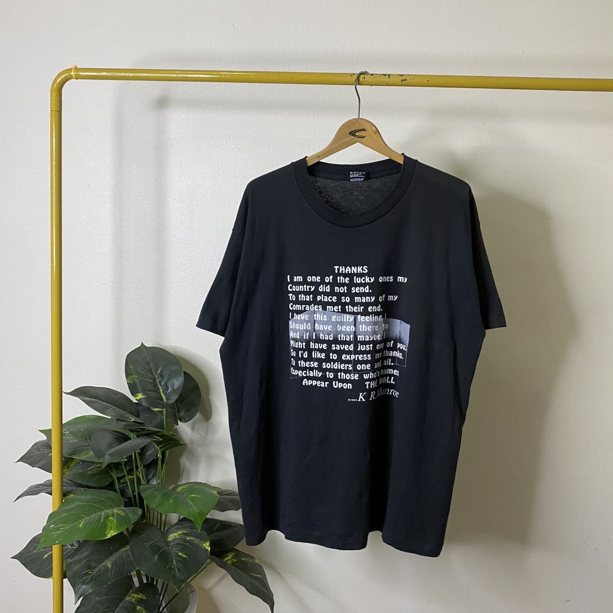 Vintage 1993 K R Munroe Quotes T Shirt Hoodie, Sweatshirt | FlexRushtees.com