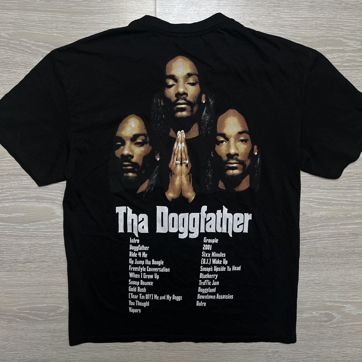 Snoop Dogg X Vintage Snoop Dogg The Doggfather Tee Rap Oversized Rare Drip M Hoodie, Sweatshirt | FlexRushtees.com