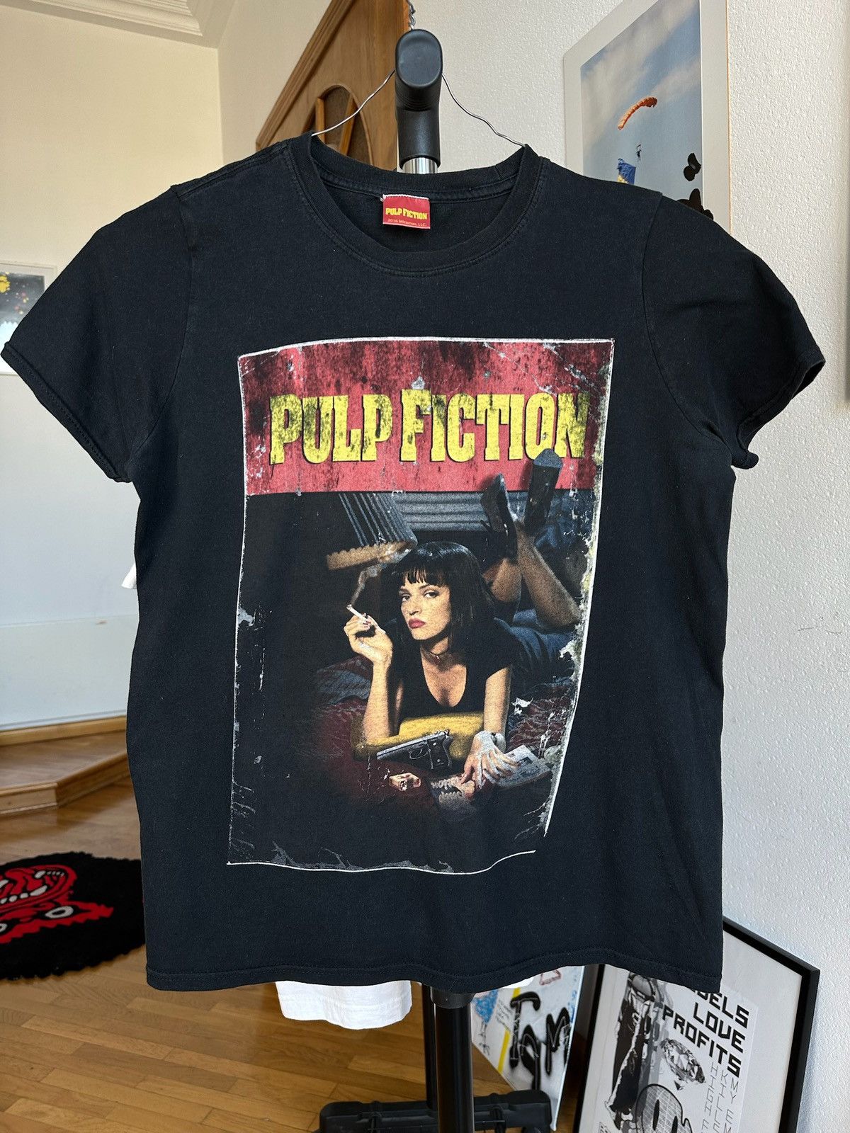 Vintage Pulp Fiction Tshirt Vintage Style Hoodie, Sweatshirt | FlexRushtees.com