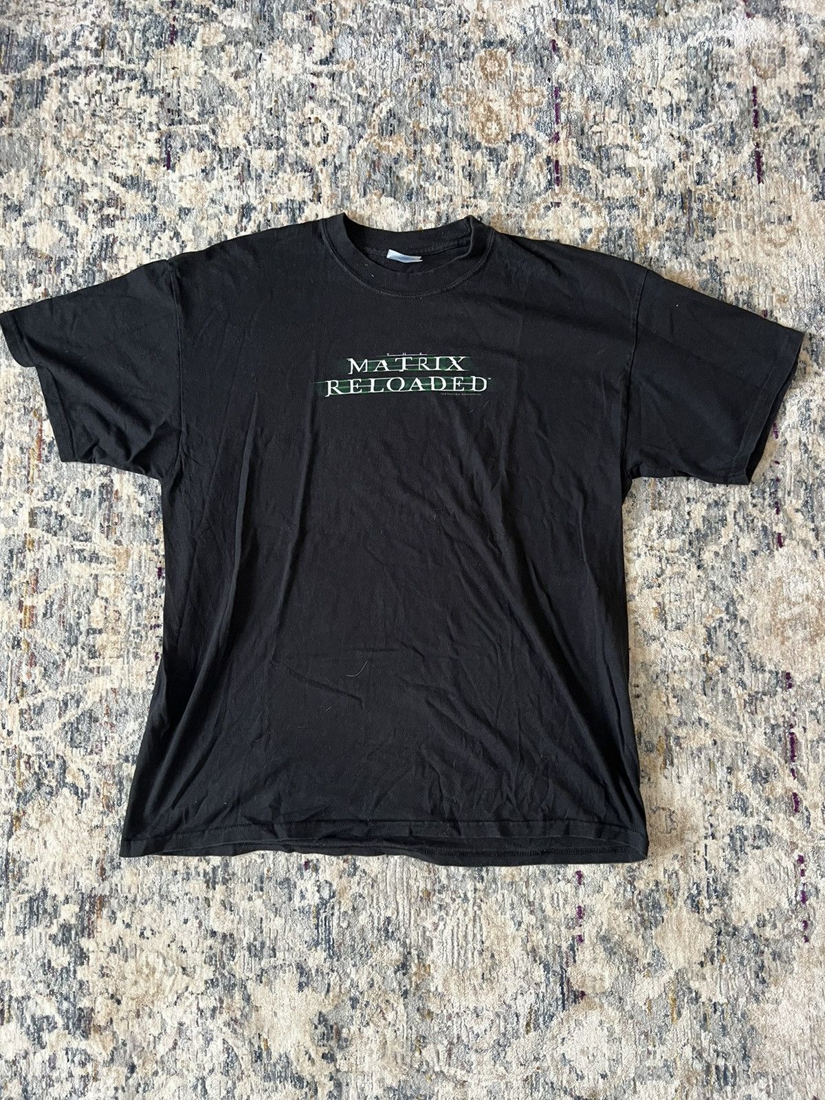 Vintage Matrix Reloaded T Shirt Sz Xl