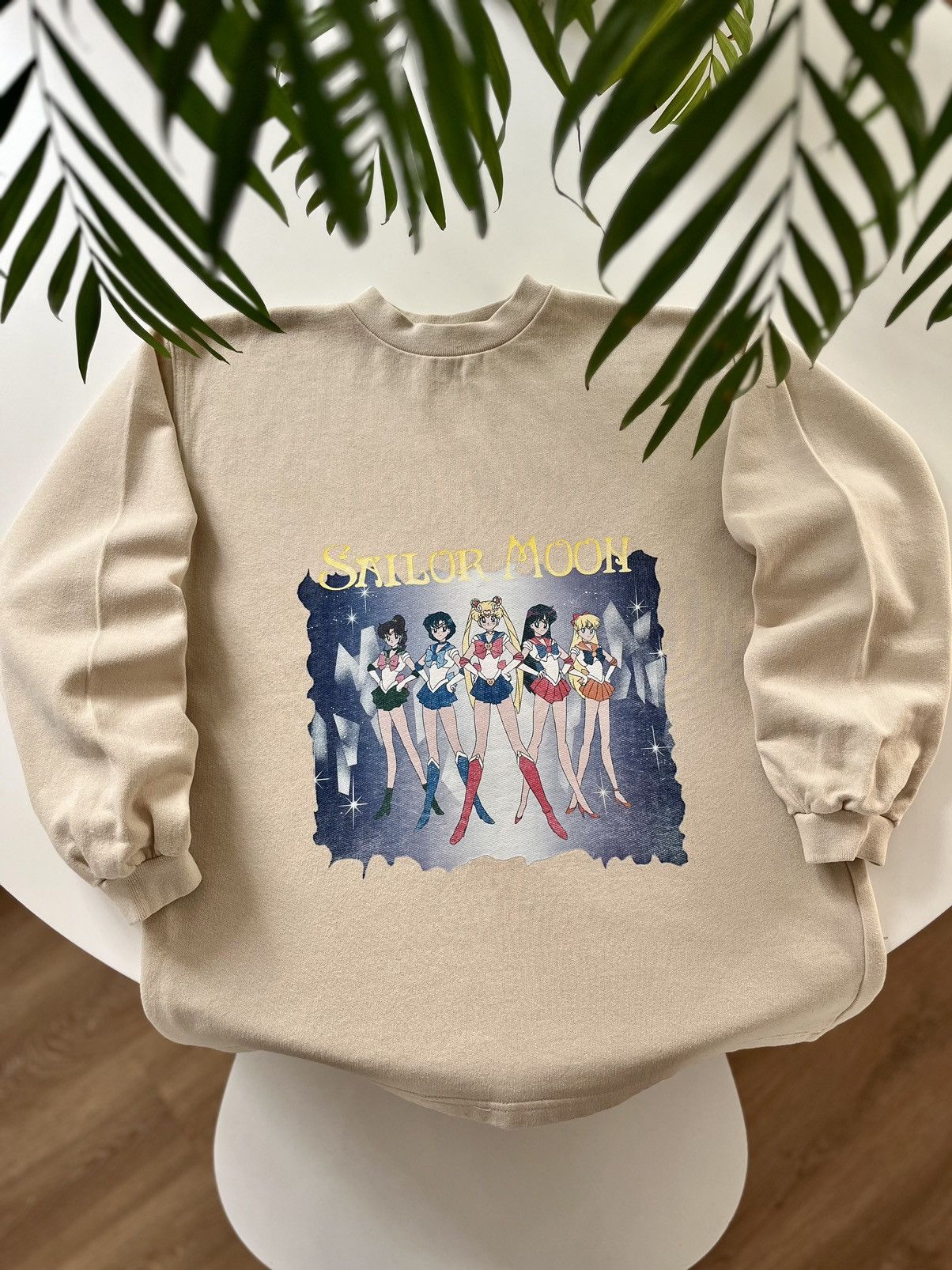 Band Tees X Vintage 1999 Sailor Moon Anime Sweatshirt