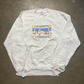 Nos Vintage 80s White Winter Landscape Art Sweatshirt T-Shirts, Hoodie | FlexRushtees.com