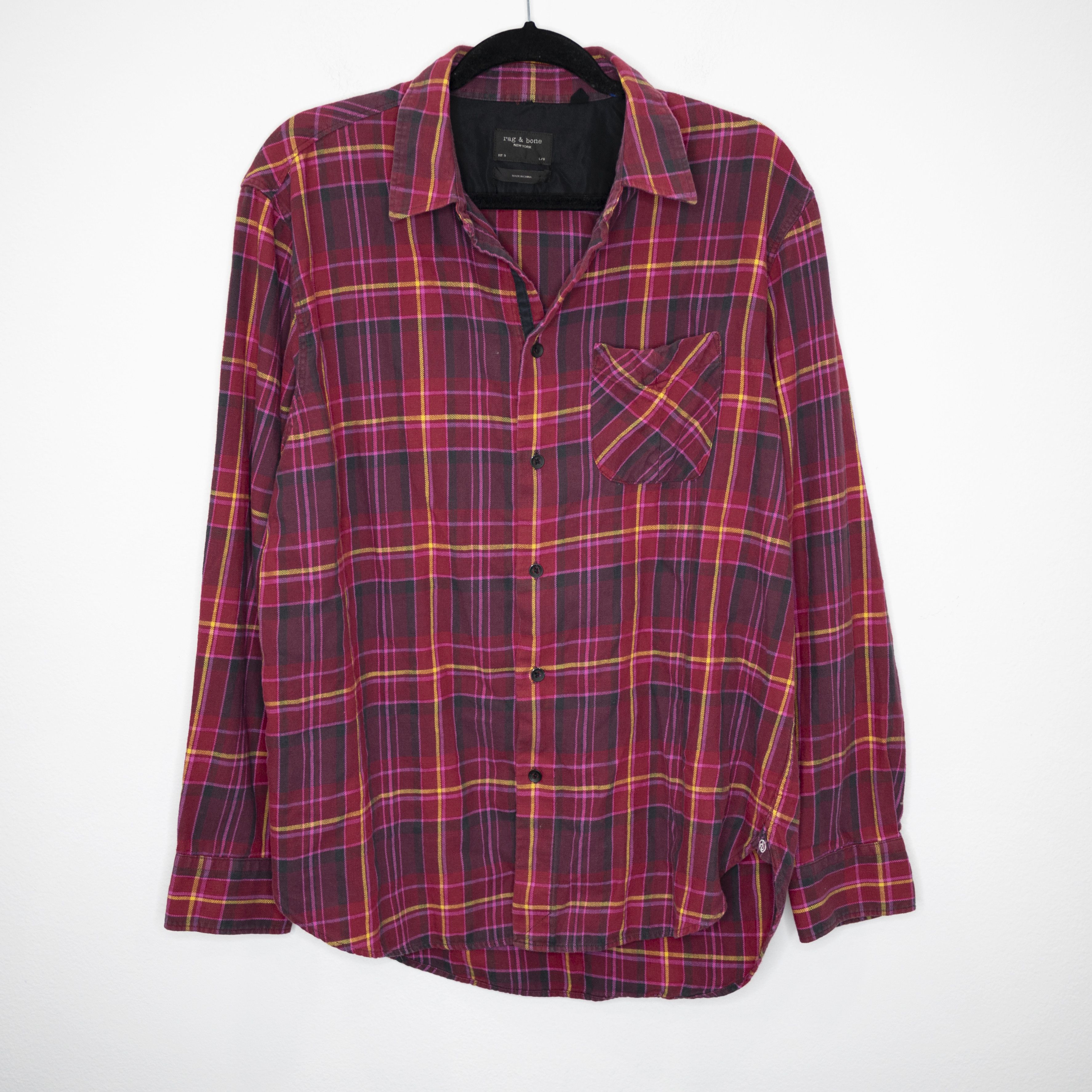 Rag Bone Beach Shirt Fit 3 Flannel