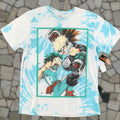 Vintage My Hero Academy Shirt Men L White Tie Dye T Shirt