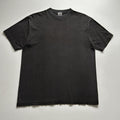 Vintage 90s Sun Faded Black Blank T Shirt Medium Relaxed Fit Hoodie, Sweatshirt | FlexRushtees.com