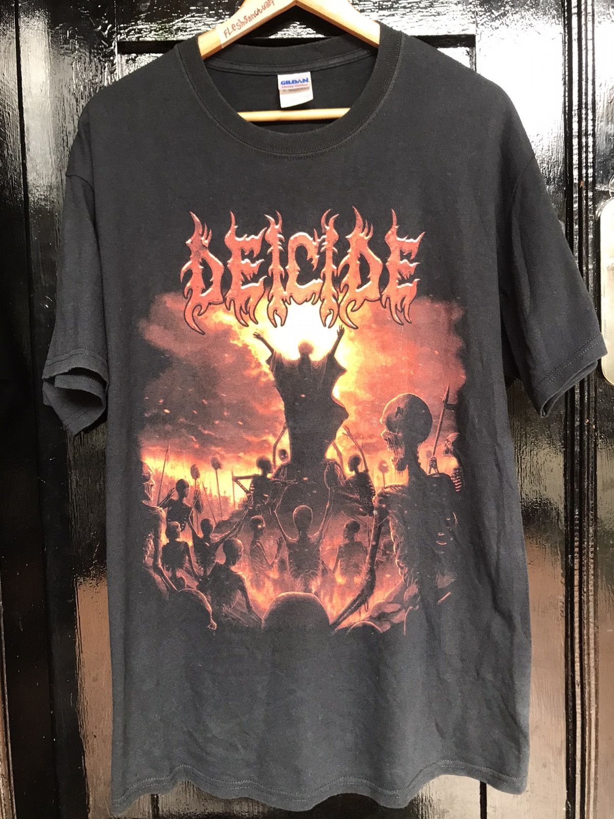 Band Tees Deicide Cannibal Corpse Suffocation Morbid Angel Pestilence Hoodie, Sweatshirt | FlexRushtees.com