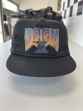 Vintage Doom 2 Hell On Earth Snapback 94 95 Gerald Brom Rare