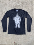 Vintage Y2k Notorious Big Rap Cartoon Tee Long Sleeve Shirt