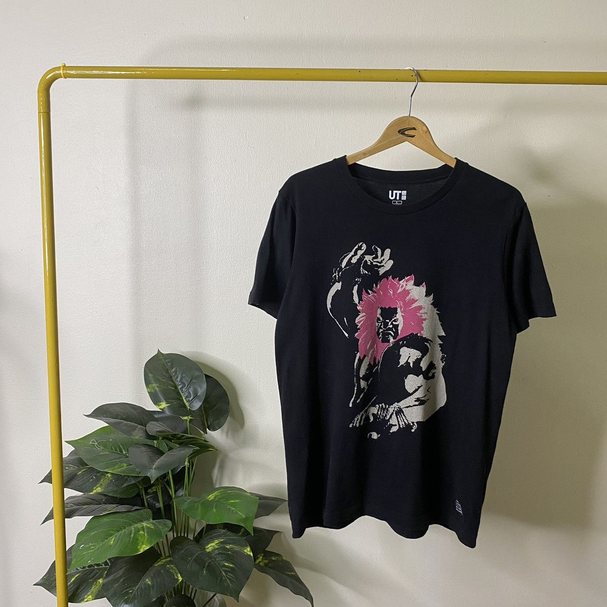 Playstation X Vintage Uniqlo X Capcom Street Fighter Akuma Tee